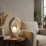 Opviq Vaslı-1001-Nua Lámpara de mesa Ecru